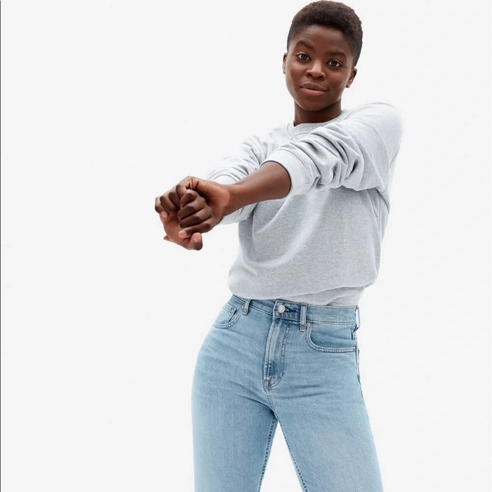 Everlane Original Cheeky Denim straight jeans - Picture 8 of 14